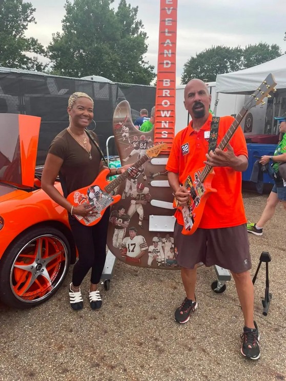 Meeting the Browns faithful